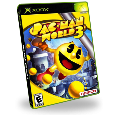 Pac Man World 33D Boxes Italic